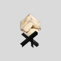 Quadratische Tischleuchte aus spanischem Alabaster im Light-Luxury-Stil | Desfino