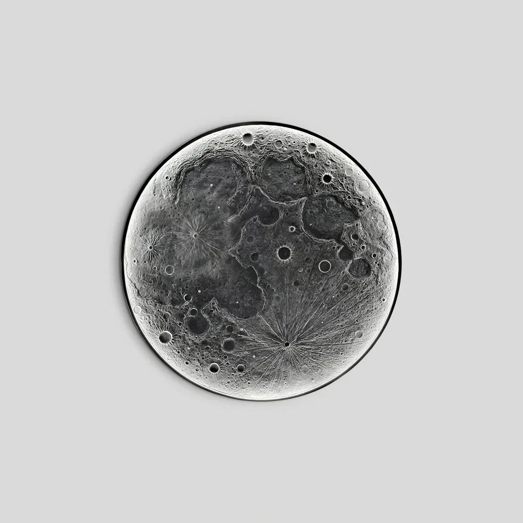 3D Relief Moon Decorative Wall Lamp | Desfino