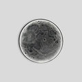 3D Relief Moon Decorative Wall Lamp | Desfino