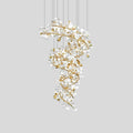 Ginkgo Chandelier Q for High Ceiling | Desfino