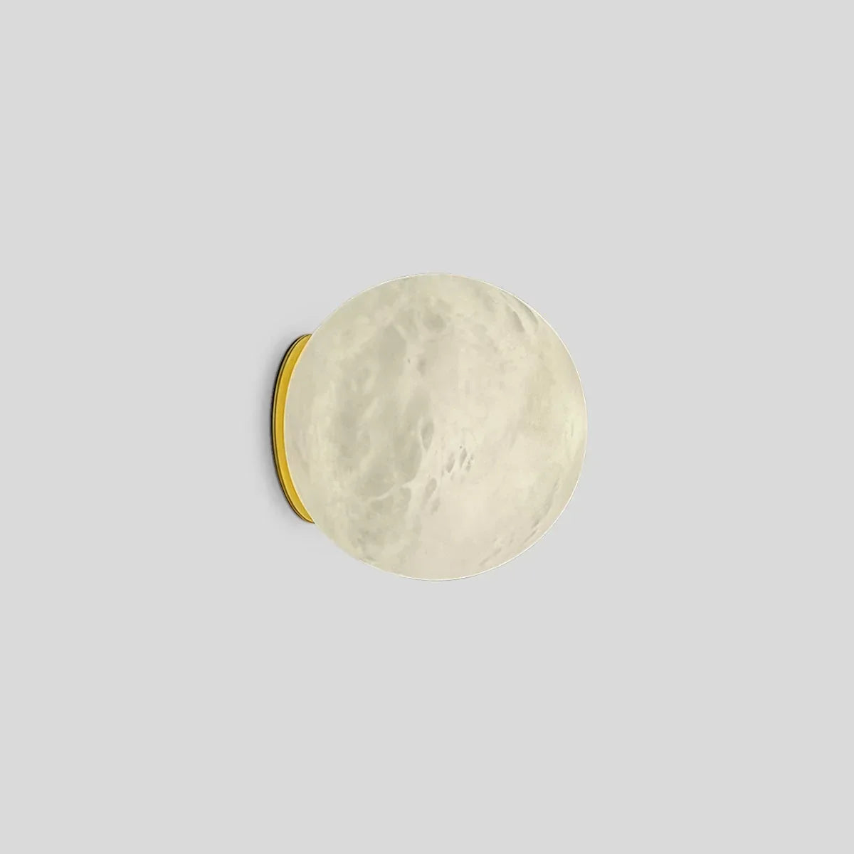 Modern Spherical Spanish Alabaster Wall Sconce | Desfino