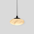 Moderne ovale Pendelleuchte aus spanischem Alabaster für das Schlafzimmer | Desfino