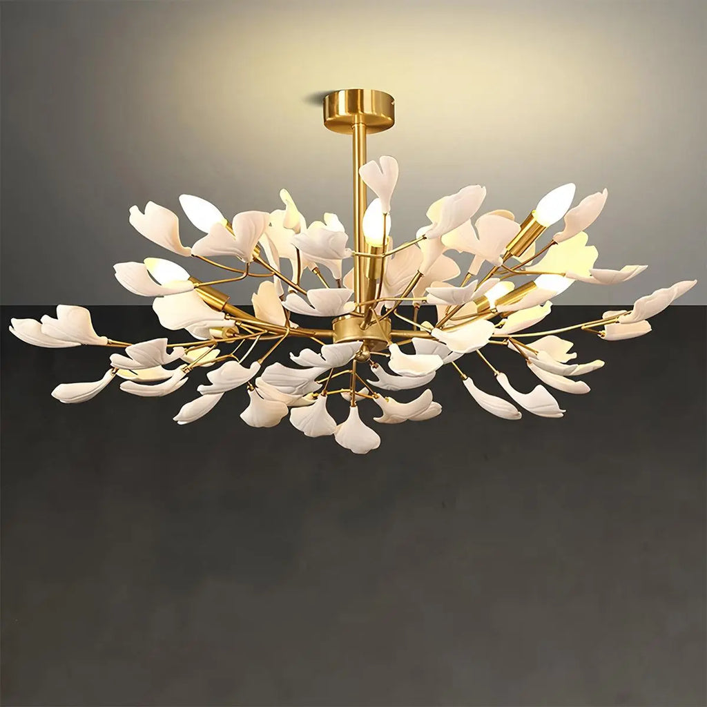 Ginkgo Chandelier-A for Bedroom Living Room | Desfino