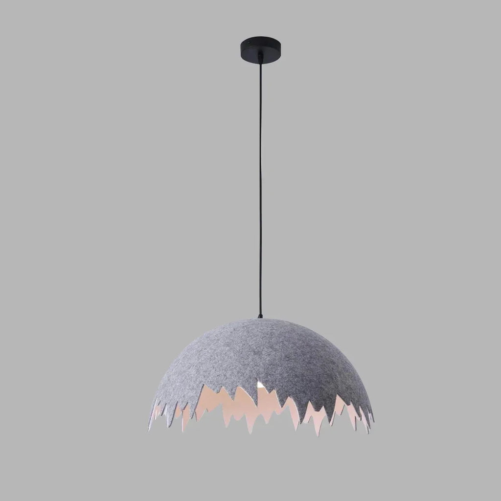 Eggshell Acoustic Pendent Light for Office | Desfino