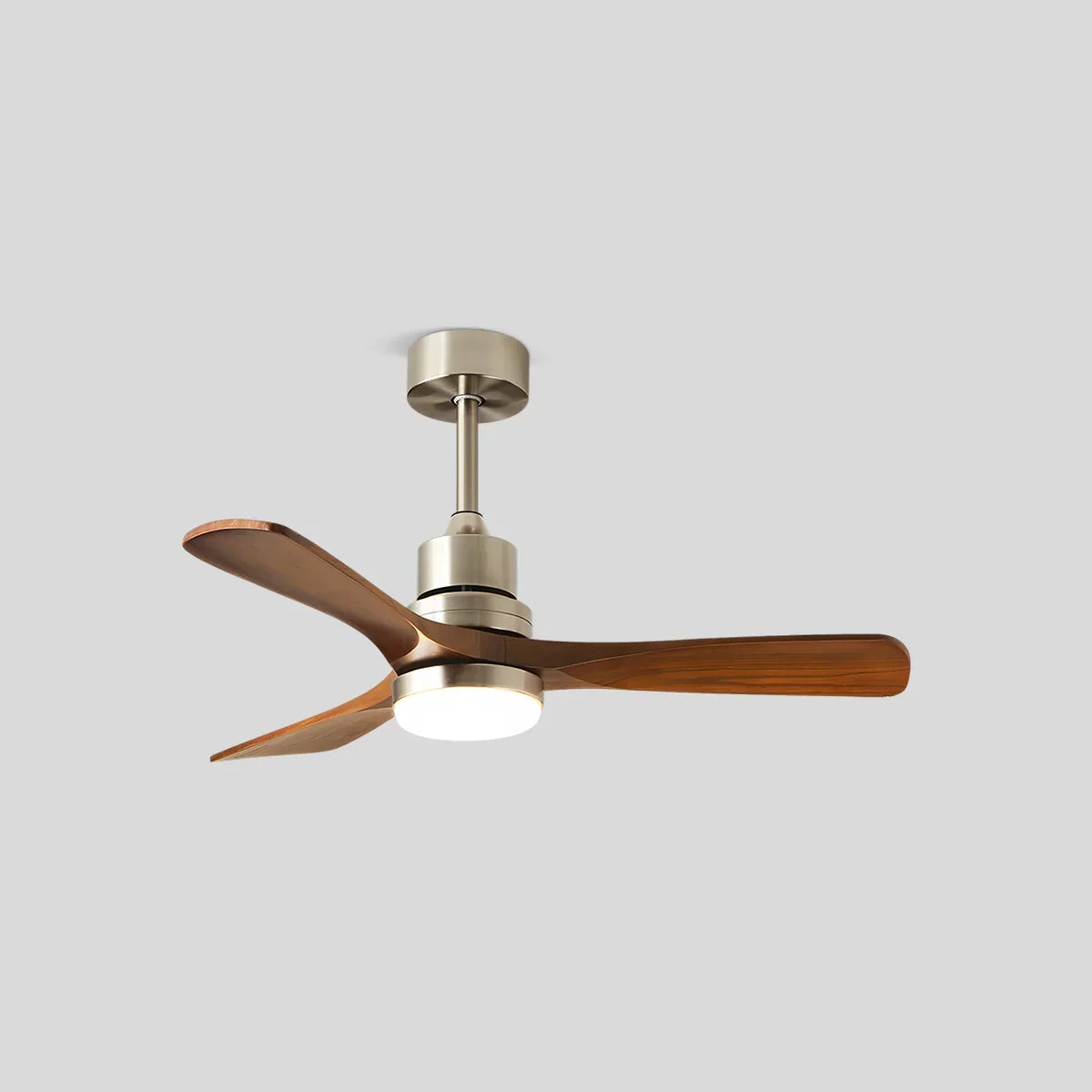 American Retro 3-Blade Ceiling Fan with Light | Desfino
