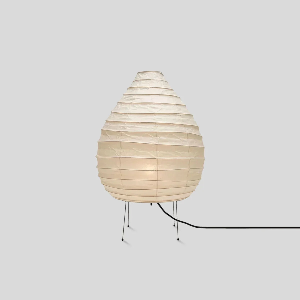 Akari 22N Rice Paper Table Lamp for Bedroom | Desfino