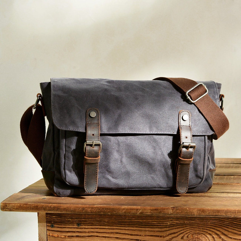 Bolso bandolera artesanal Phoenix — Bolso cruzado vintage para el hombro - Desfino