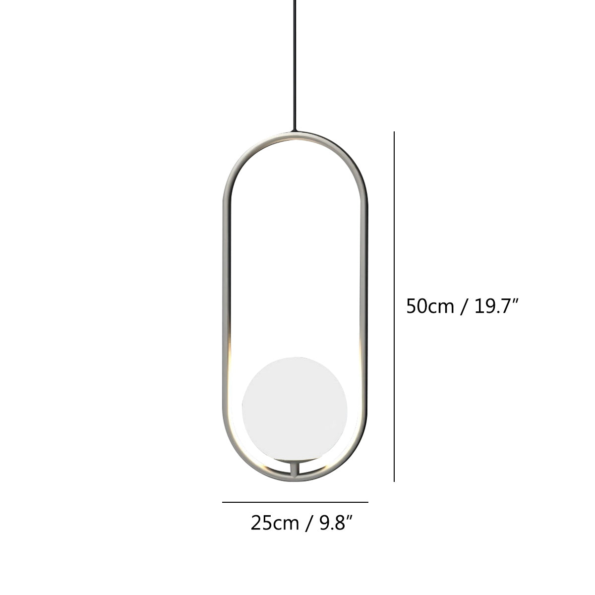 Mila Pendant Light Minimalist Lighting Fixture | Desfino