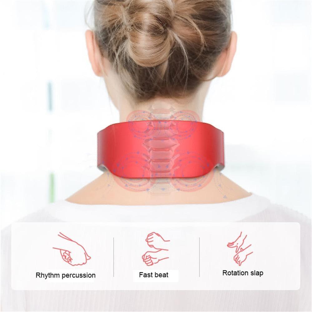 Massaggiatore intelligente per collo e spalle LumaCare 4D con calore - Desfino