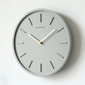 Fjordline graue Nordic-Wanduhr — Metallpendel, Zementgehäuse - Desfino