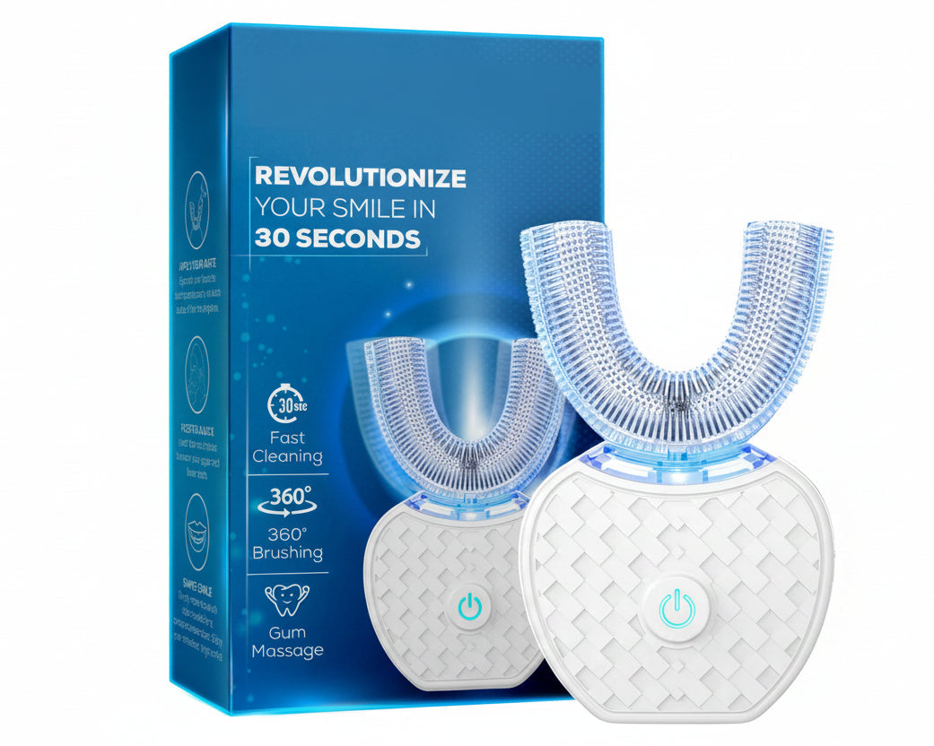 Brosse à dents sonique automatique pour toute la bouche — Soin des gencives en 30 secondes - Desfino