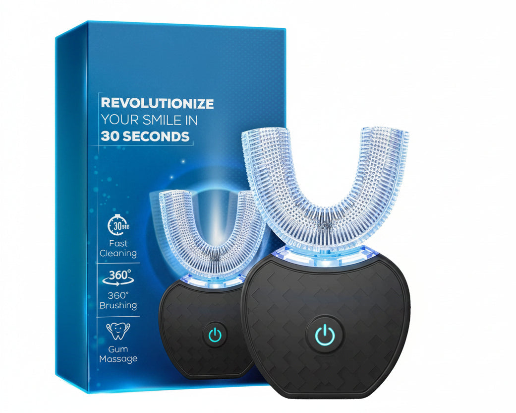 Brosse à dents sonique automatique pour toute la bouche — Soin des gencives en 30 secondes - Desfino