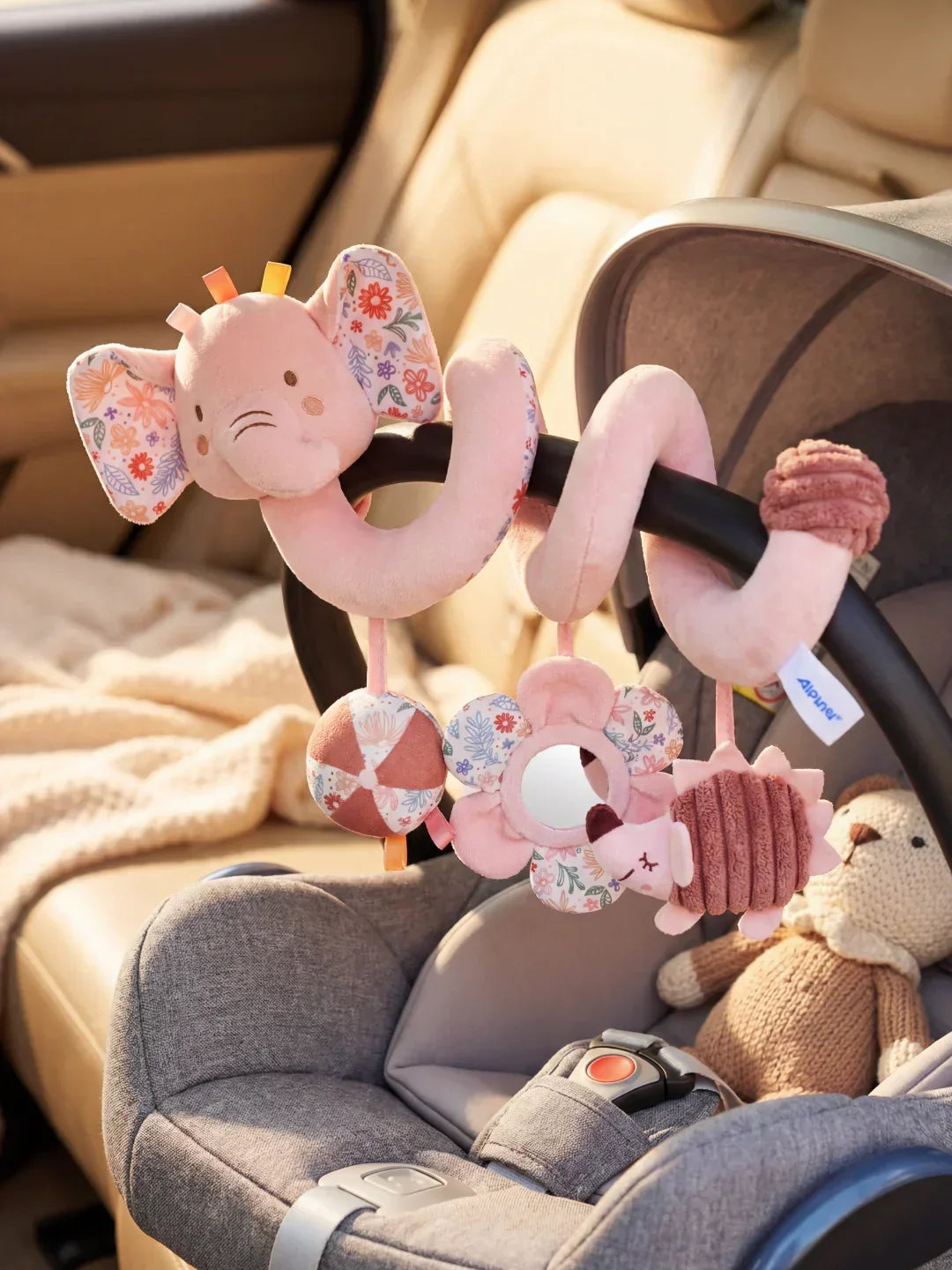 Sensory Wrap-Around Baby Bed Toy — Hanging Nursery Mobile