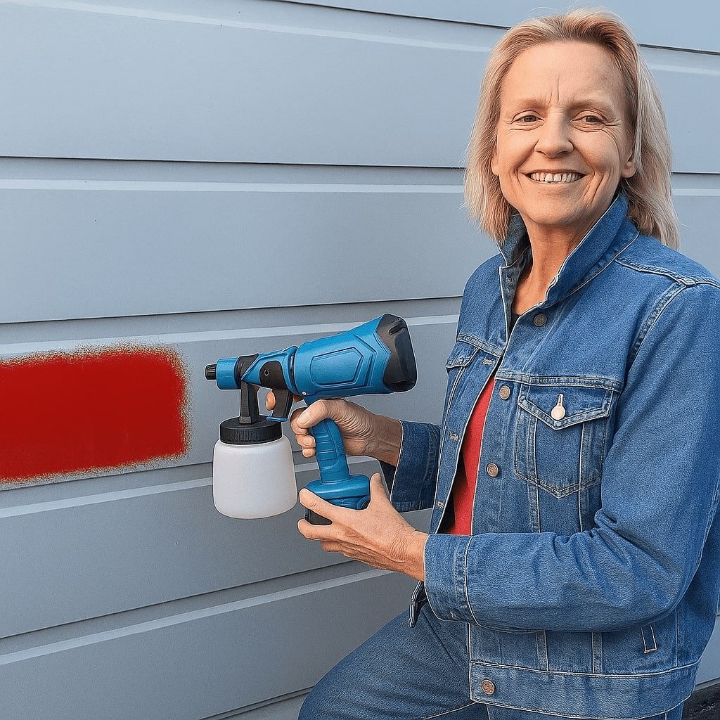 AeroMist sladdlös färgspruta — precisionskontroll av sprayen | Desfino