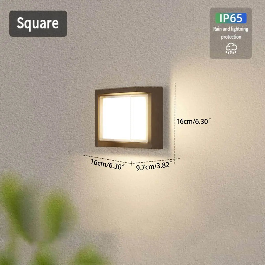 Double-Layer PC Protective Outdoor Wall Light | Desfino