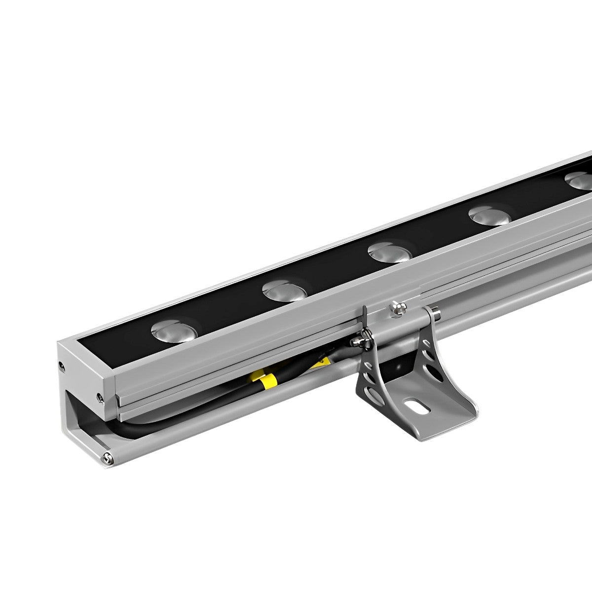 Lave-mur LED à intensité variable Lumenia — aluminium étanche, câblage fixe DC24V - Desfino