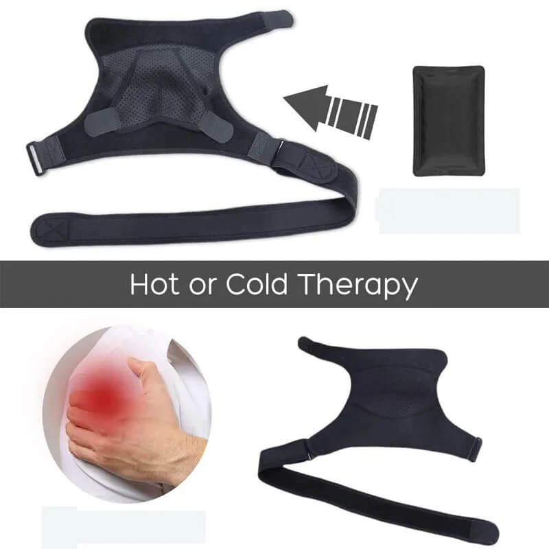 ValoraShield Schulterbandage — verstellbare Kompressionsunterstützung - Desfino