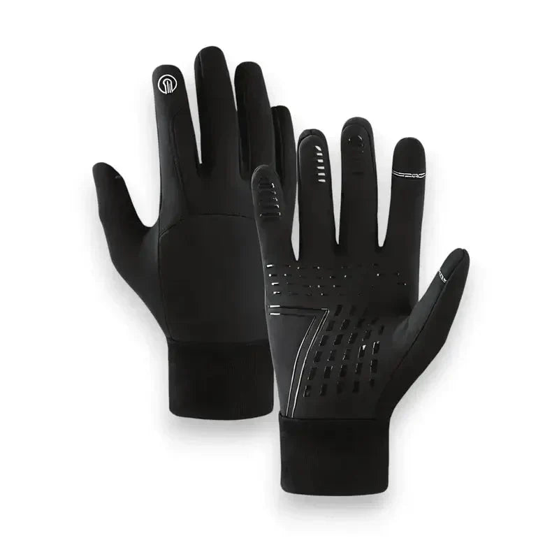 Gants de cyclisme imperméables Nordvik — Isolants, thermiques, compatibles avec les écrans tactiles - Desfino