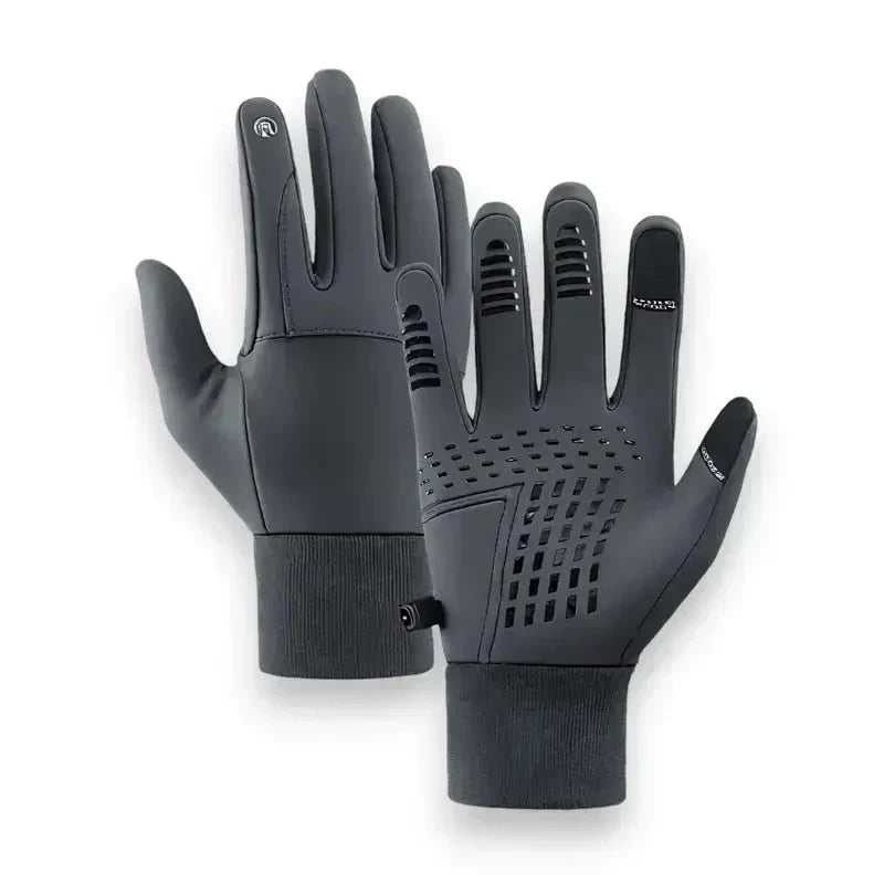 Gants de cyclisme imperméables Nordvik — Isolants, thermiques, compatibles avec les écrans tactiles - Desfino