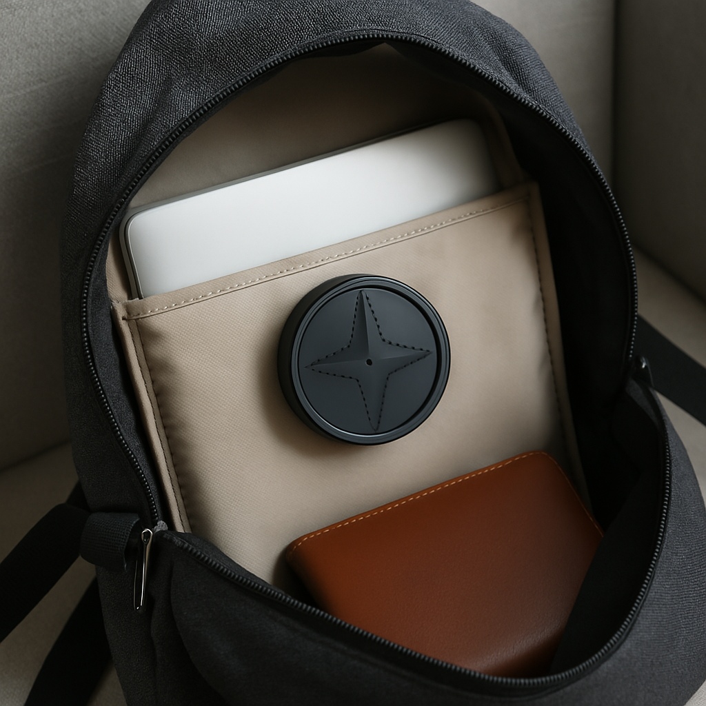Tracker GPS magnetic — localizare în timp real, GPS/GSM, reîncărcabil prin USB - Desfino