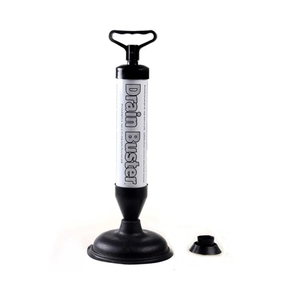 Déboucheur à piston haute pression HydraHero — déboucheur de toilettes et de canalisations à action rapide, sans produits chimiques