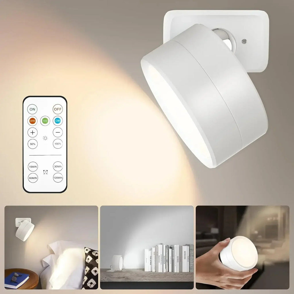 مصباح LumaTouch LED محيطي قابل للتعديل — التحكم بالسطوع باللمس - Desfino
