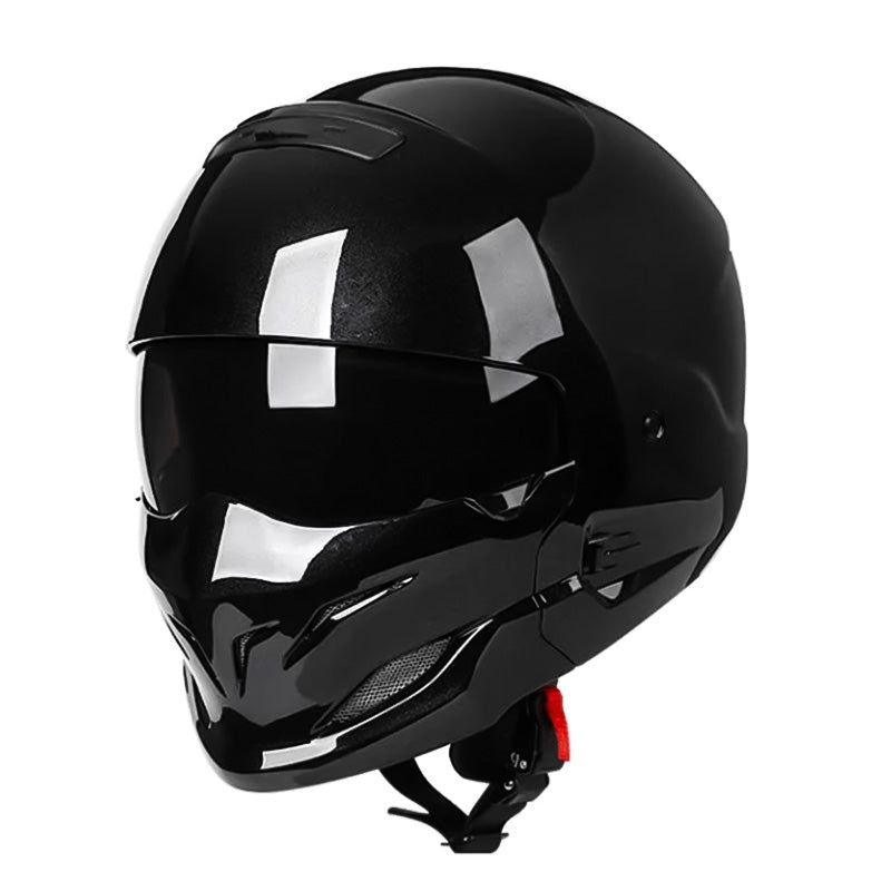 NimbusRider aerodynamisk motorcykelhjälm — ventilerad design - Desfino