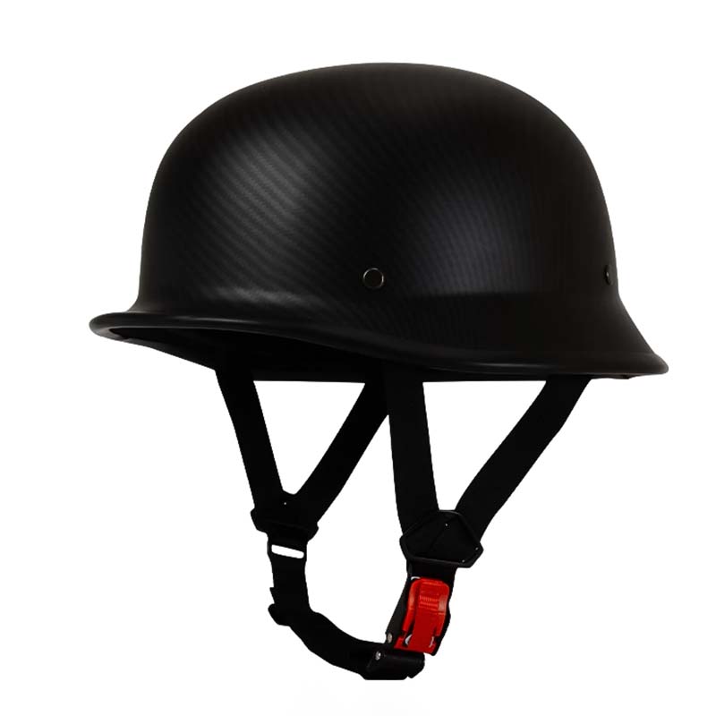 RidgeBolt-helm met half gezicht, vintage ontwerp — ECE- en DOT-gecertificeerd - Desfino
