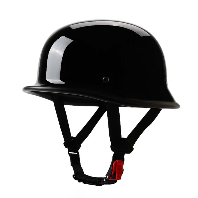 Avalor Vintage Half Face Helmet — ABS Shell Construction, ECE DOT Certified