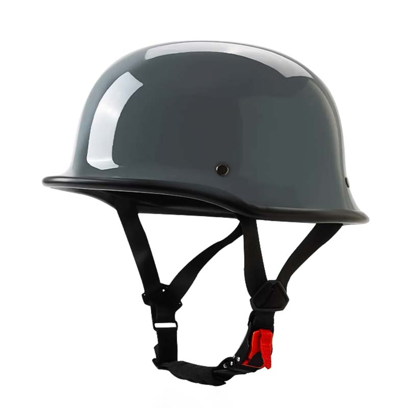 RidgeBolt-helm met half gezicht, vintage ontwerp — ECE- en DOT-gecertificeerd - Desfino