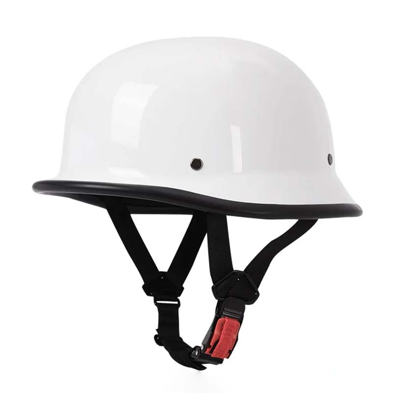 RidgeBolt-helm met half gezicht, vintage ontwerp — ECE- en DOT-gecertificeerd - Desfino