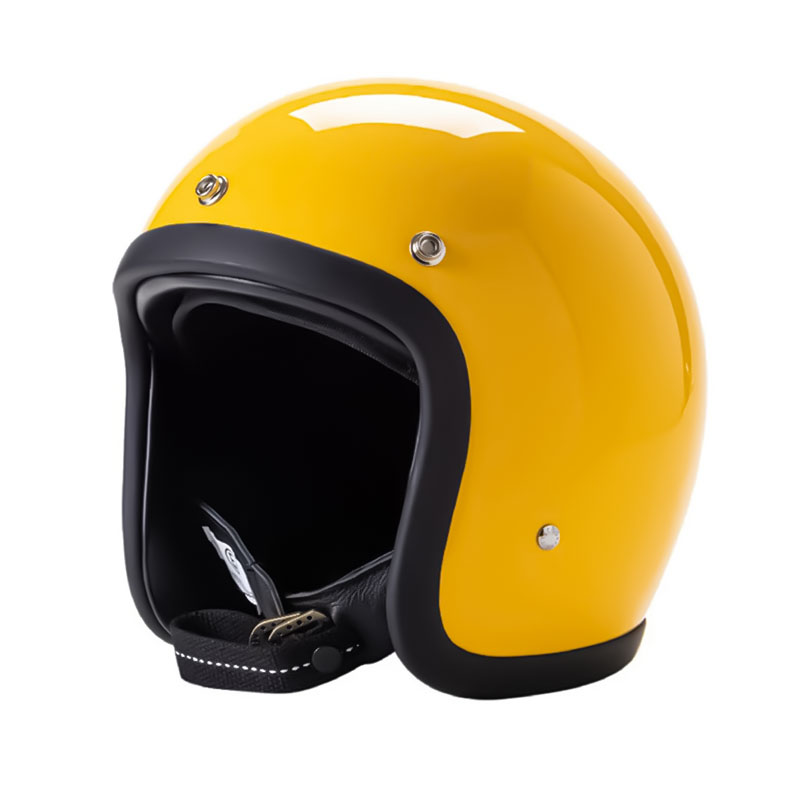 קסדת אופנוע רטרו AeroGuard עם אישורי DOT ו-ECE