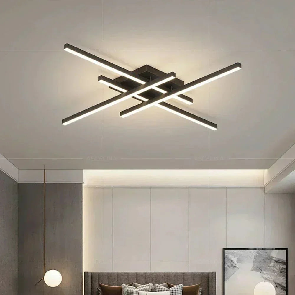 Plafón LED moderno — luz suave de bajo consumo, D30/40/50cm | Desfino