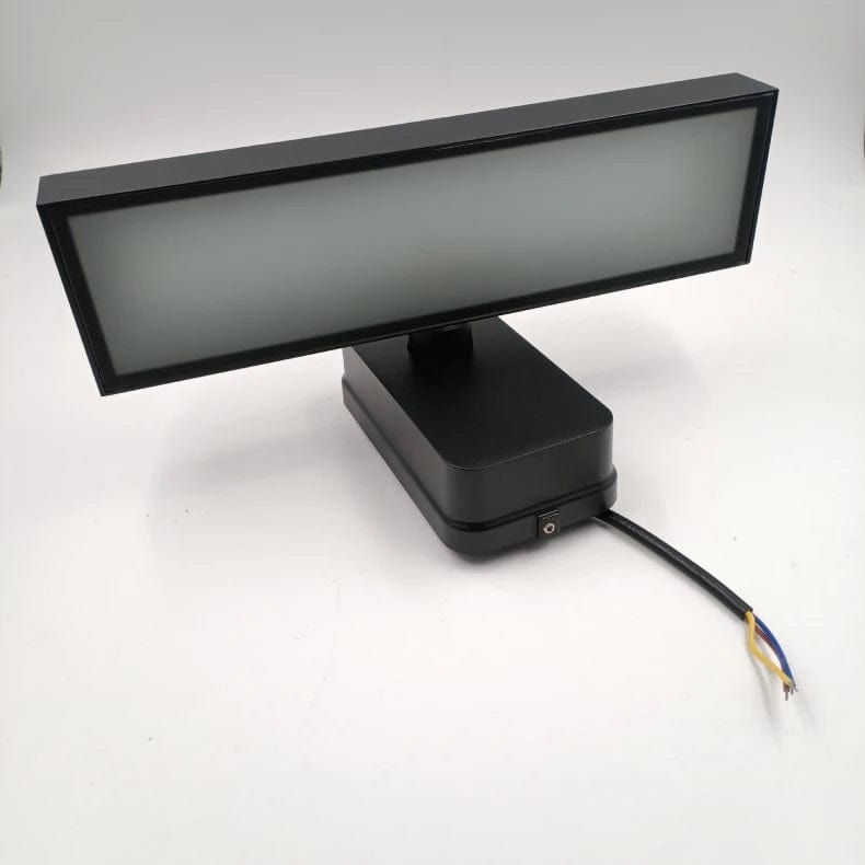 Applique murale extérieure Auron IP65 — tête LED orientable, capteur de mouvement PIR - Desfino
