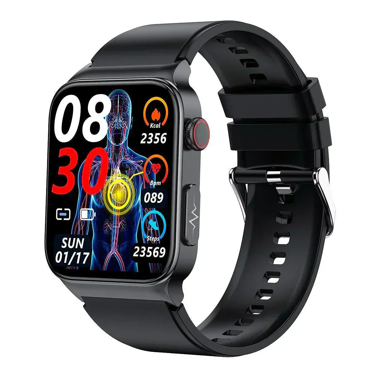 VitaSense Diabetes Monitoring Smartwatch — Needle-Free Glucose Tracking - Desfino
