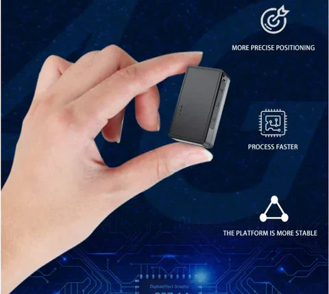 AeroTrace Nano GPS lokátor vozidla — poloha v reálném čase, magnetický držák