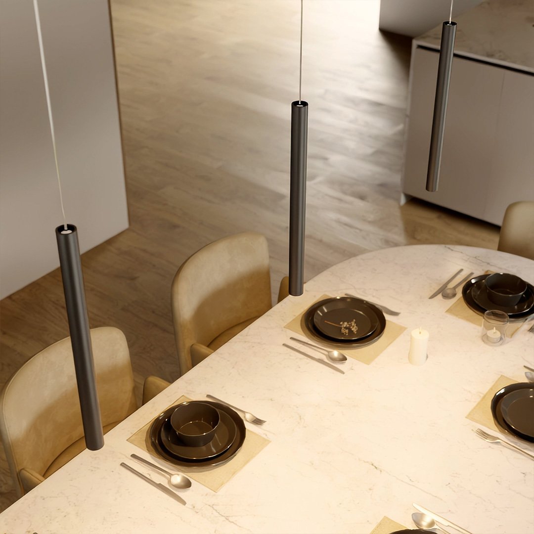 AeroLume minimalistisk pendellampe — effektiv LED-belysning