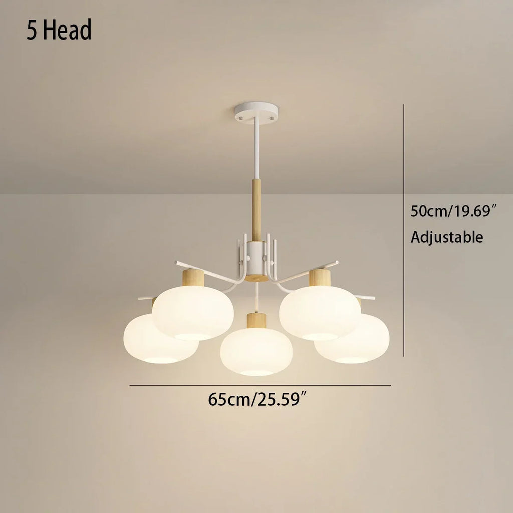 Pastoral American Retro Flower Chandelier | Desfino
