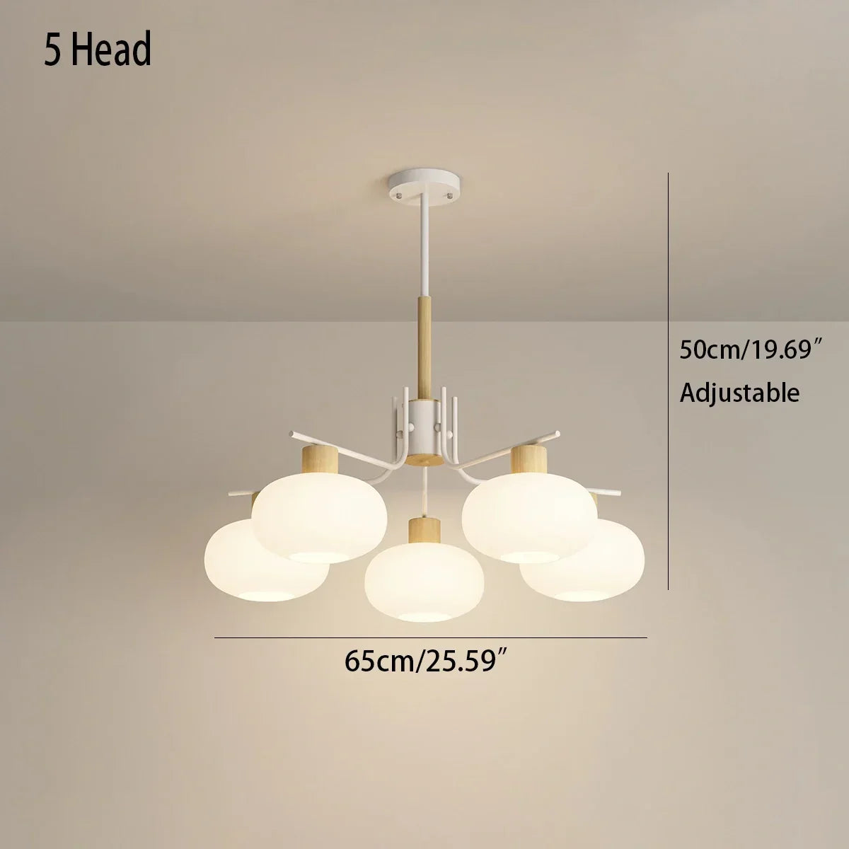 Pastoral American Retro Flower Chandelier | Desfino