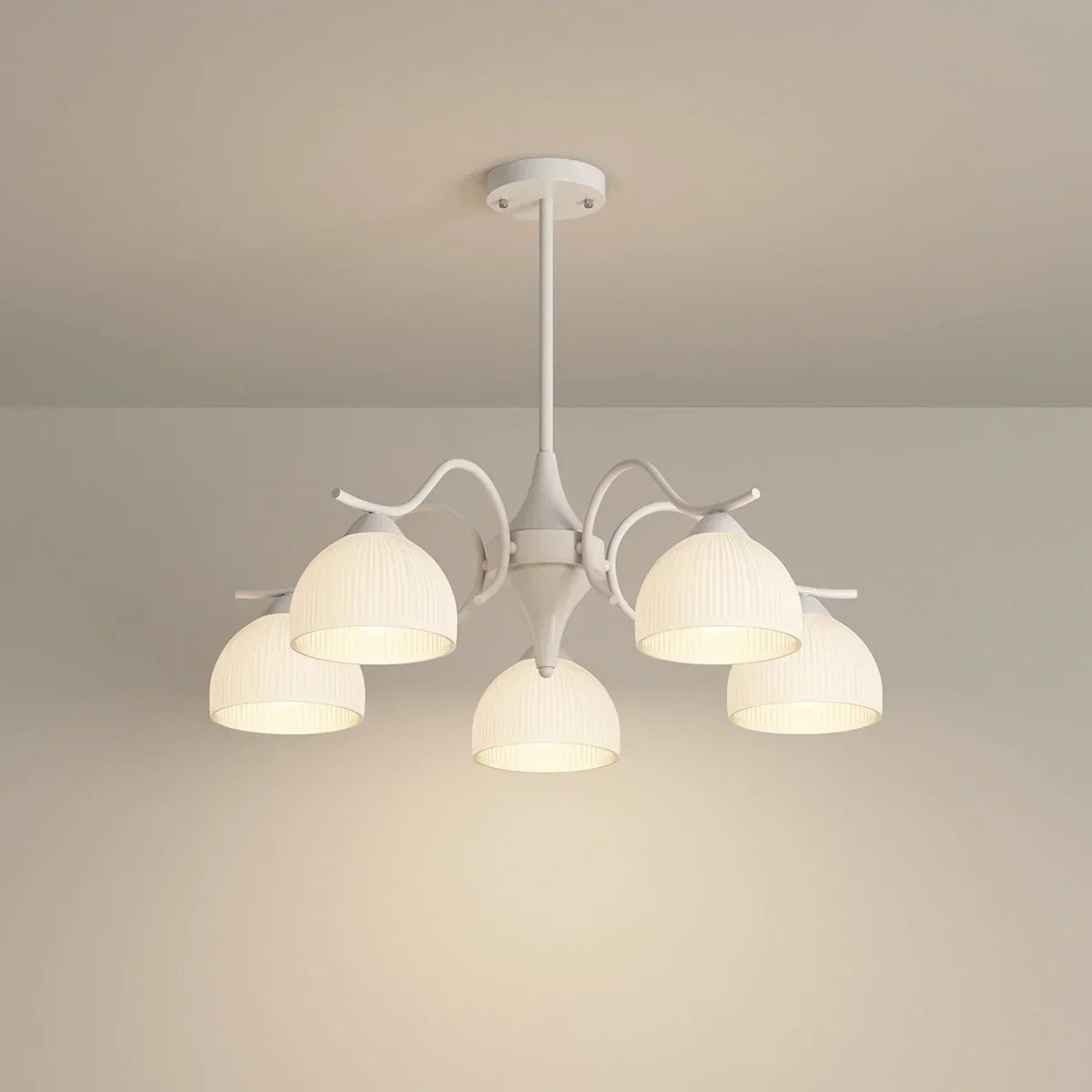 French Pastoral Living Room Chandelier | Desfino