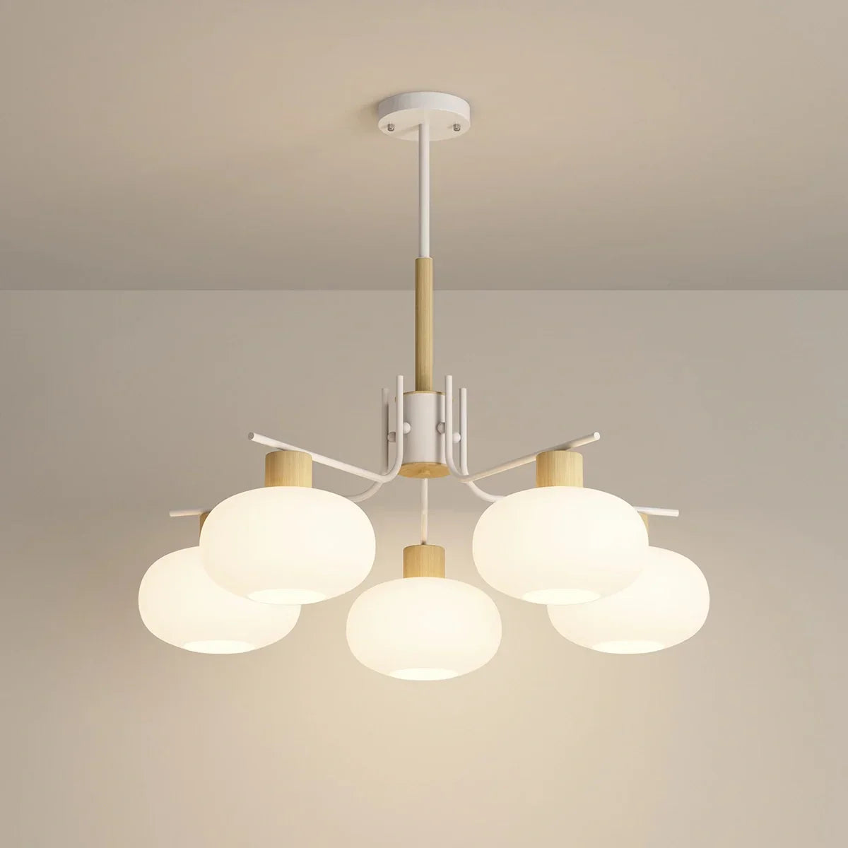 Pastoral American Retro Flower Chandelier | Desfino