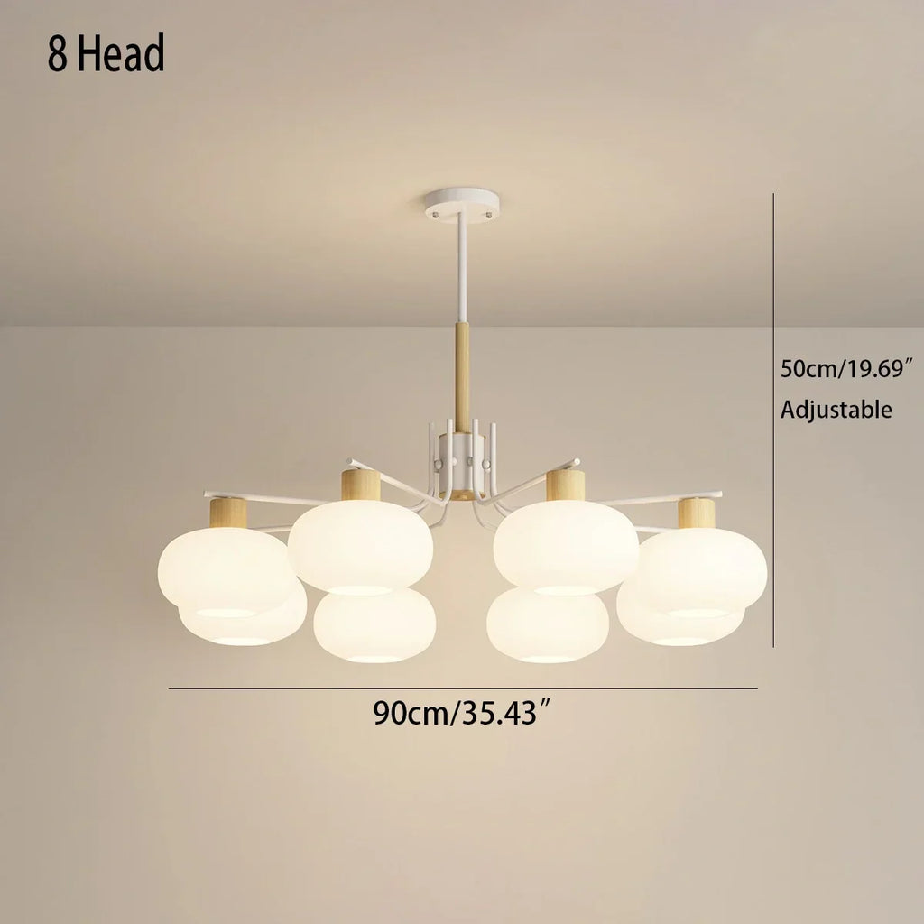 Pastoral American Retro Flower Chandelier | Desfino