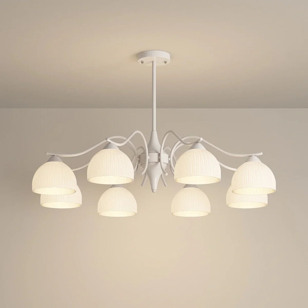 French Pastoral Living Room Chandelier | Desfino