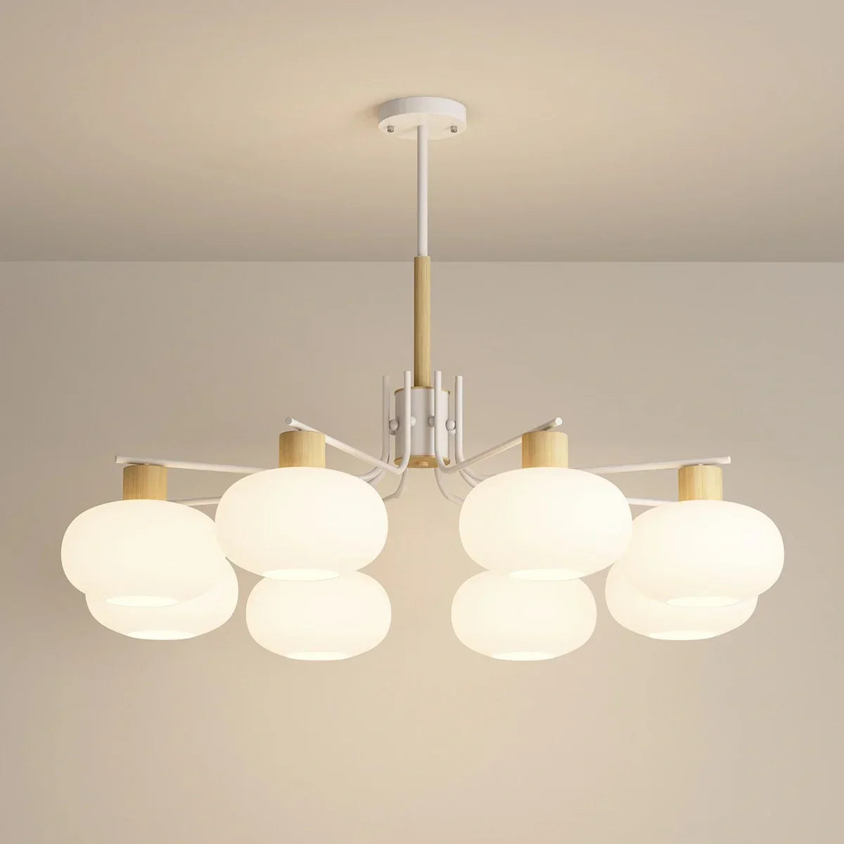 Pastoral American Retro Flower Chandelier | Desfino