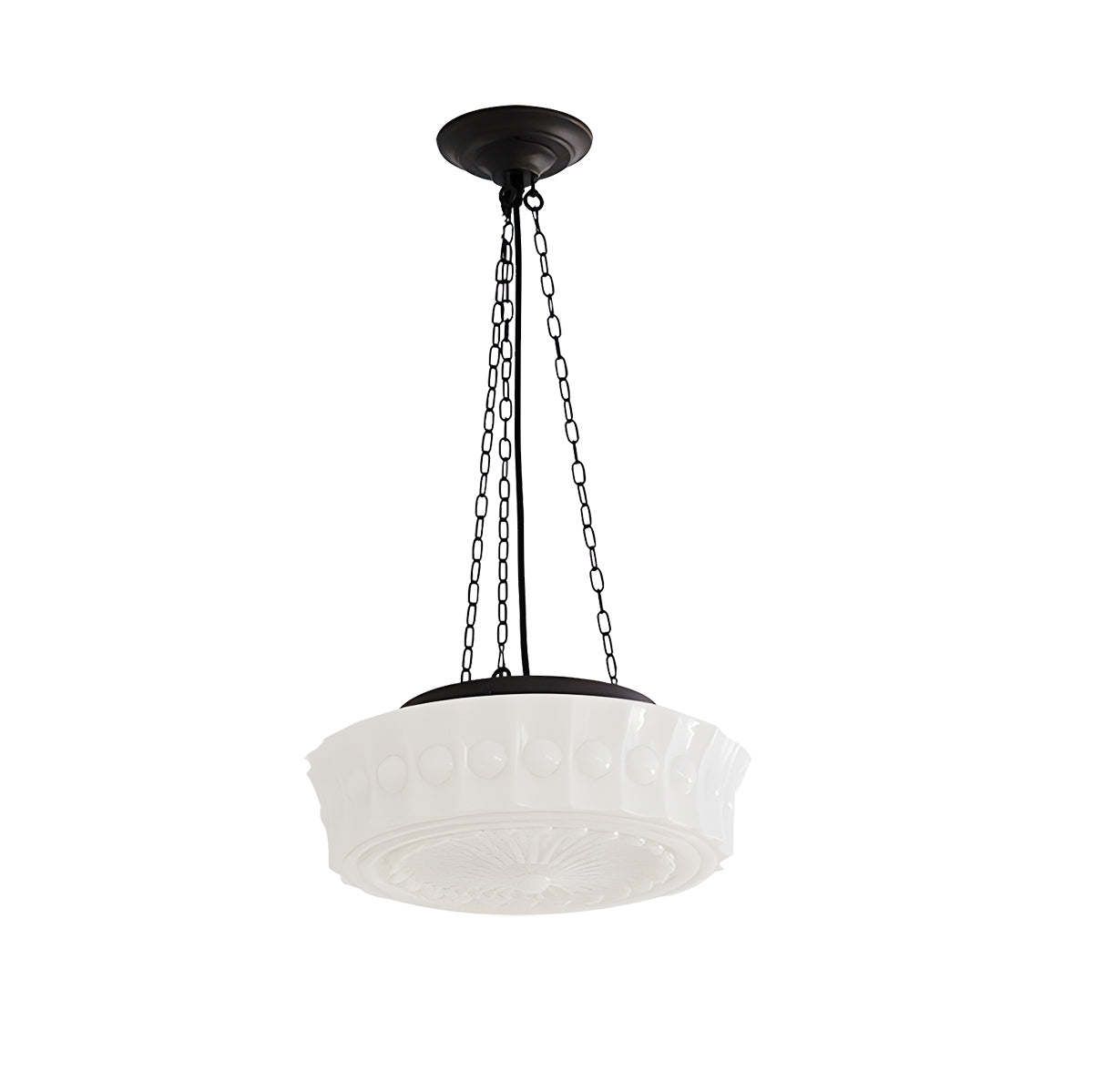 Hailie Vintage French Dome Pendant Light for Living Room | Desfino