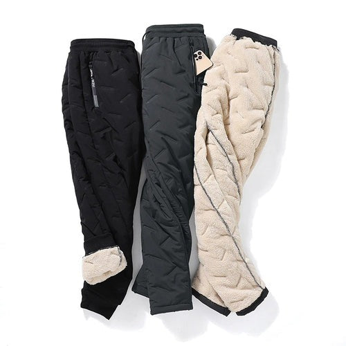 Pantalones térmicos con forro cálido unisex — Impermeables, resistentes al viento - Desfino