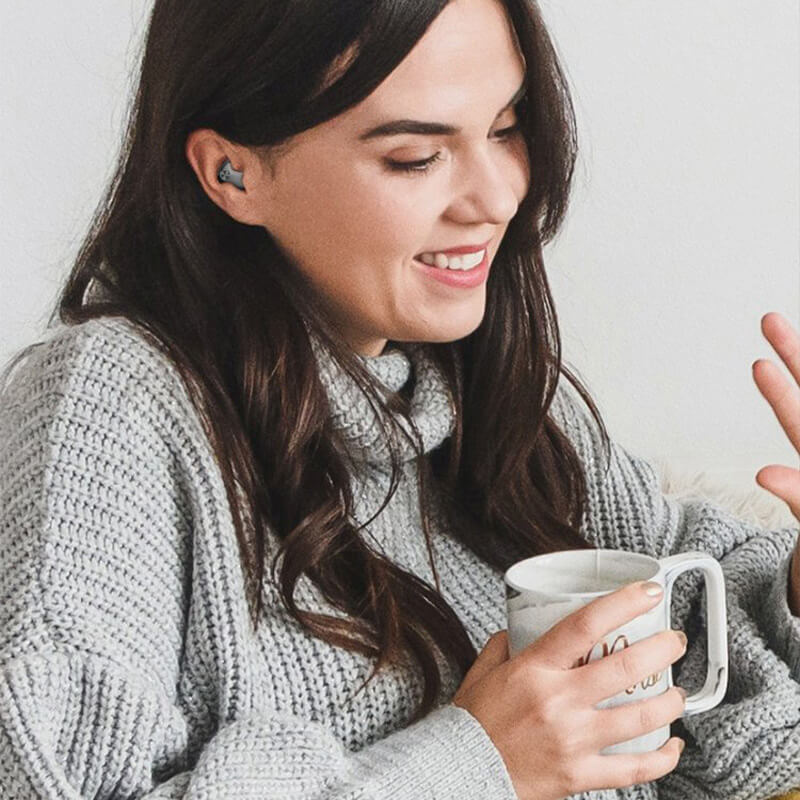 LunaSilk usynlige trådløse sovehovedtelefoner IPX5 — Bluetooth-lyd - Desfino