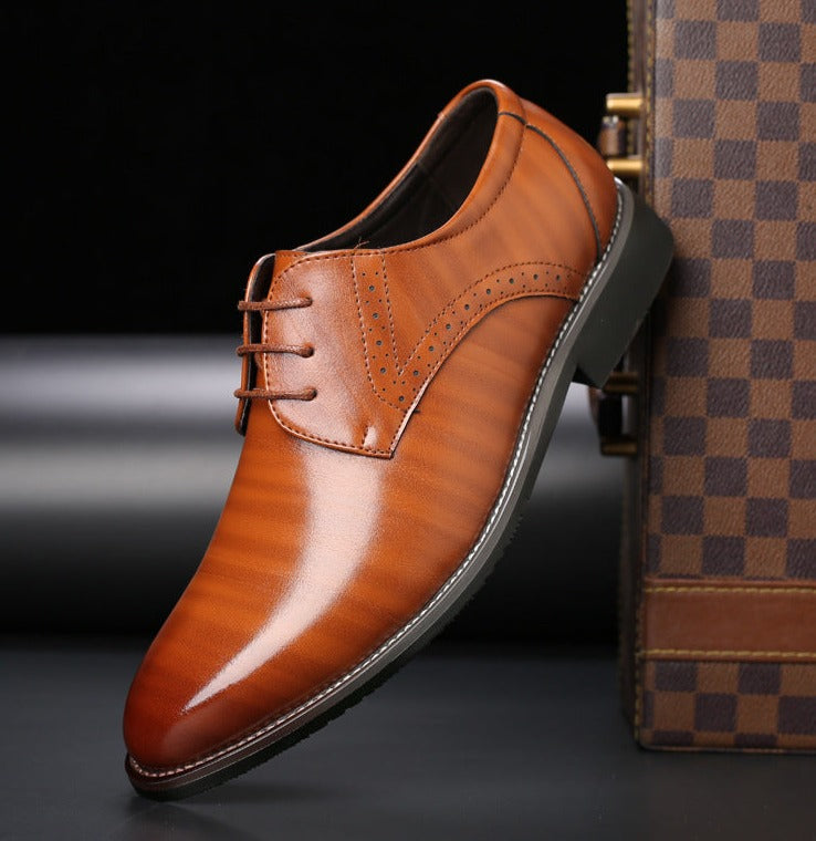 Sapatos clássicos de homem com atacadores AeroStride — Conforto durante todo o dia - Desfino