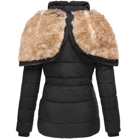 Veste d’hiver imperméable à capuche GlacierGuard — chaude, conception à quatre poches