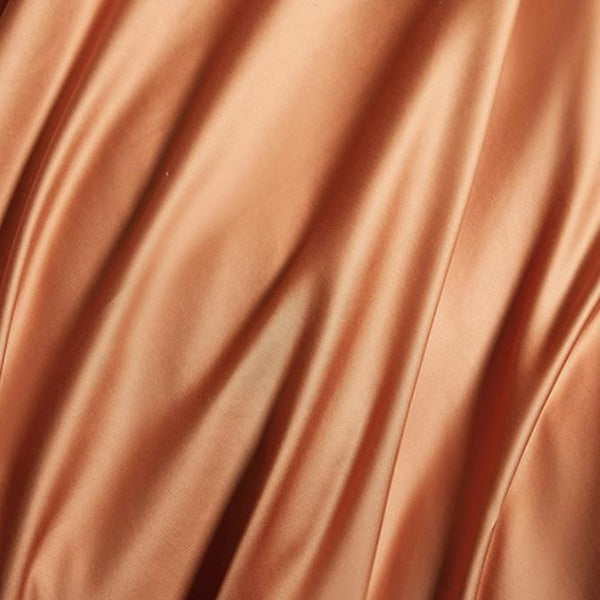 Ensemble de literie en coton satiné brodé NovaQuill, 4 pièces — 300TC - Desfino